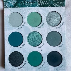 ColourPop Green Eyeshadow Palette